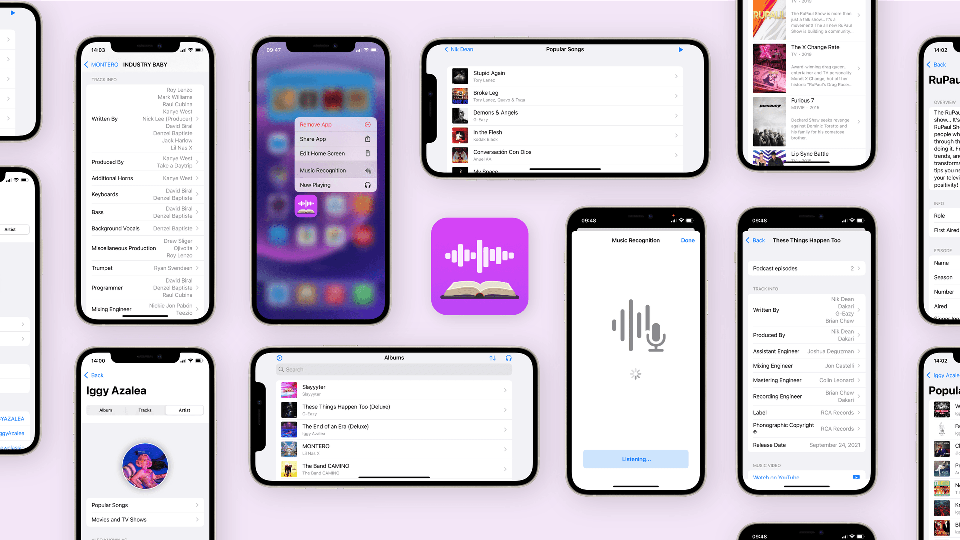 MusicSmart adds Shazam integration and Home Screen Quick Actions