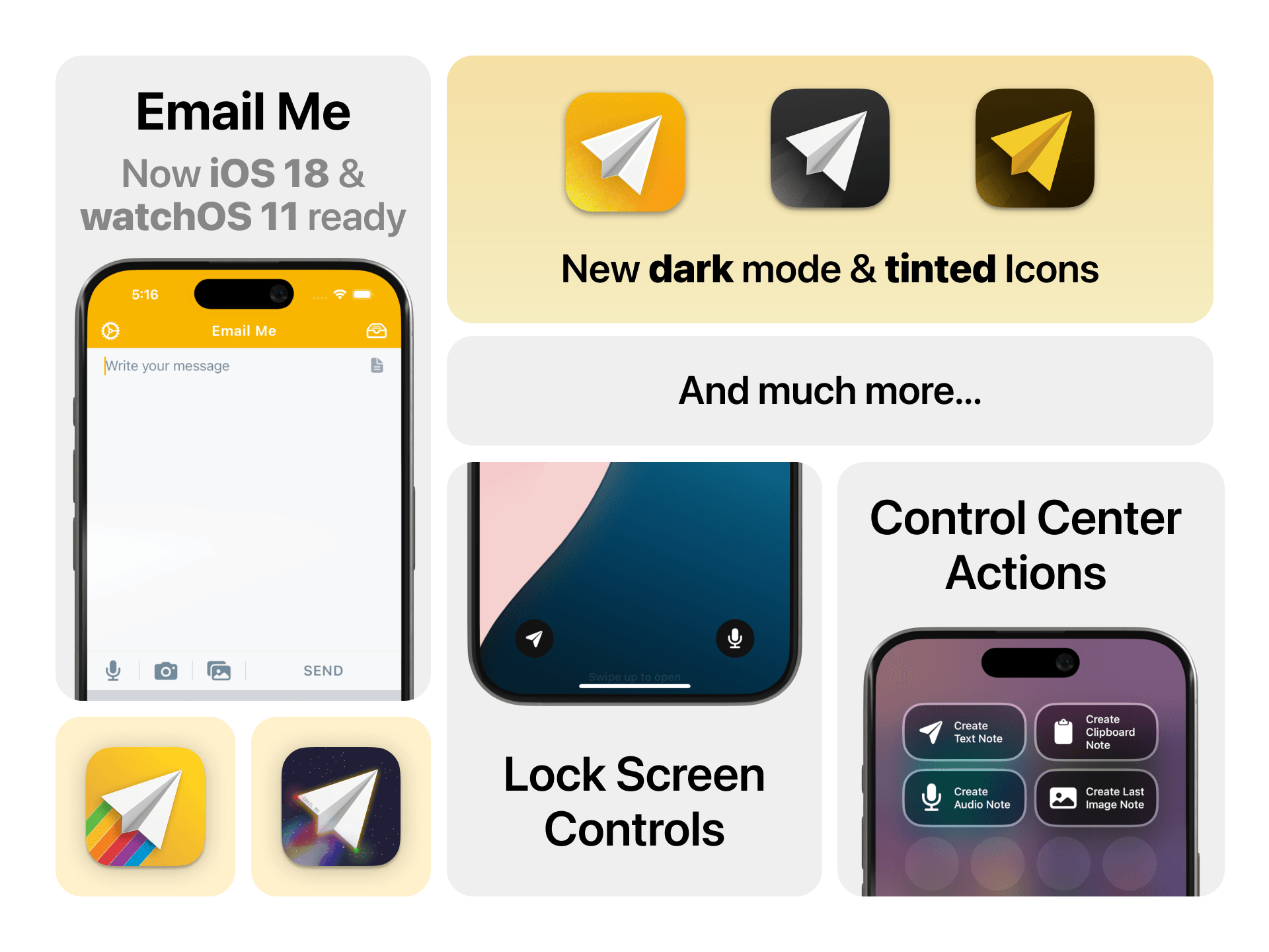 Email Me meets iOS 18