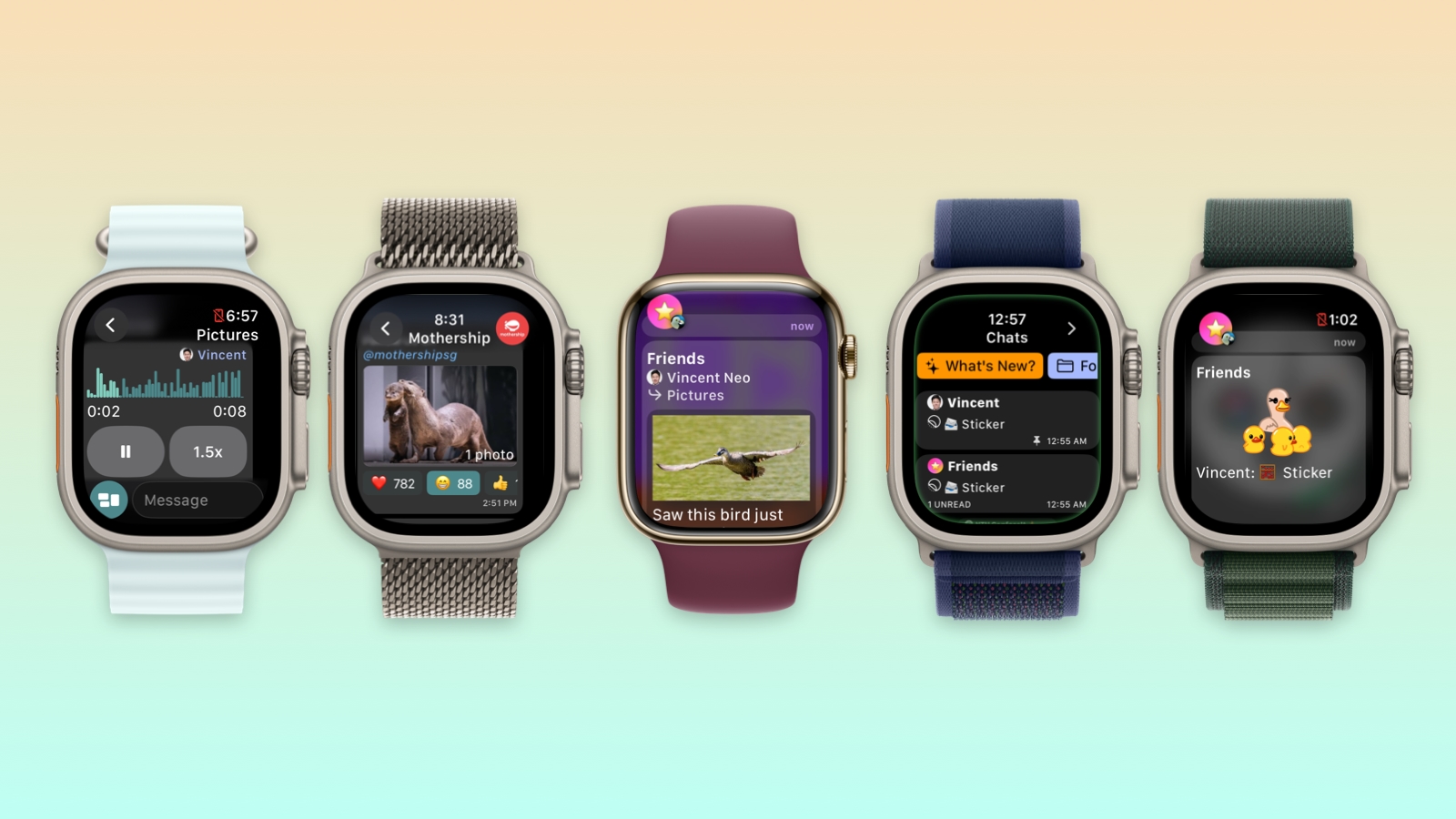 Pigeon for Telegram, now with improved notifications