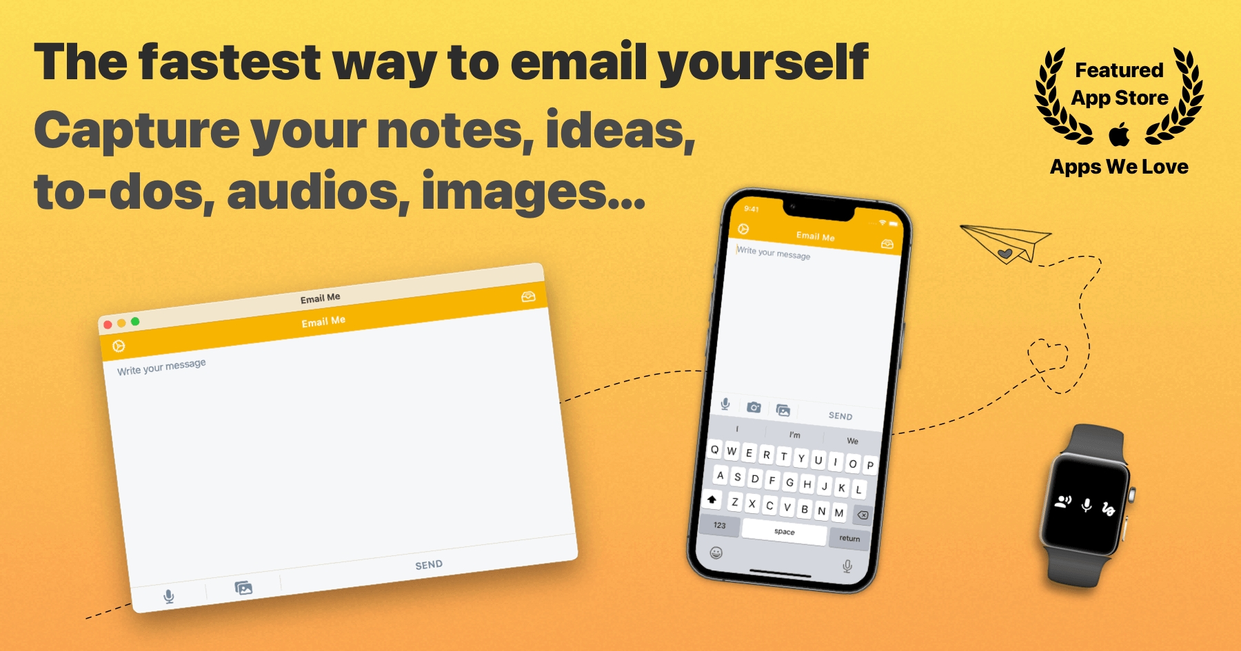 Email Me App is now available for Mac