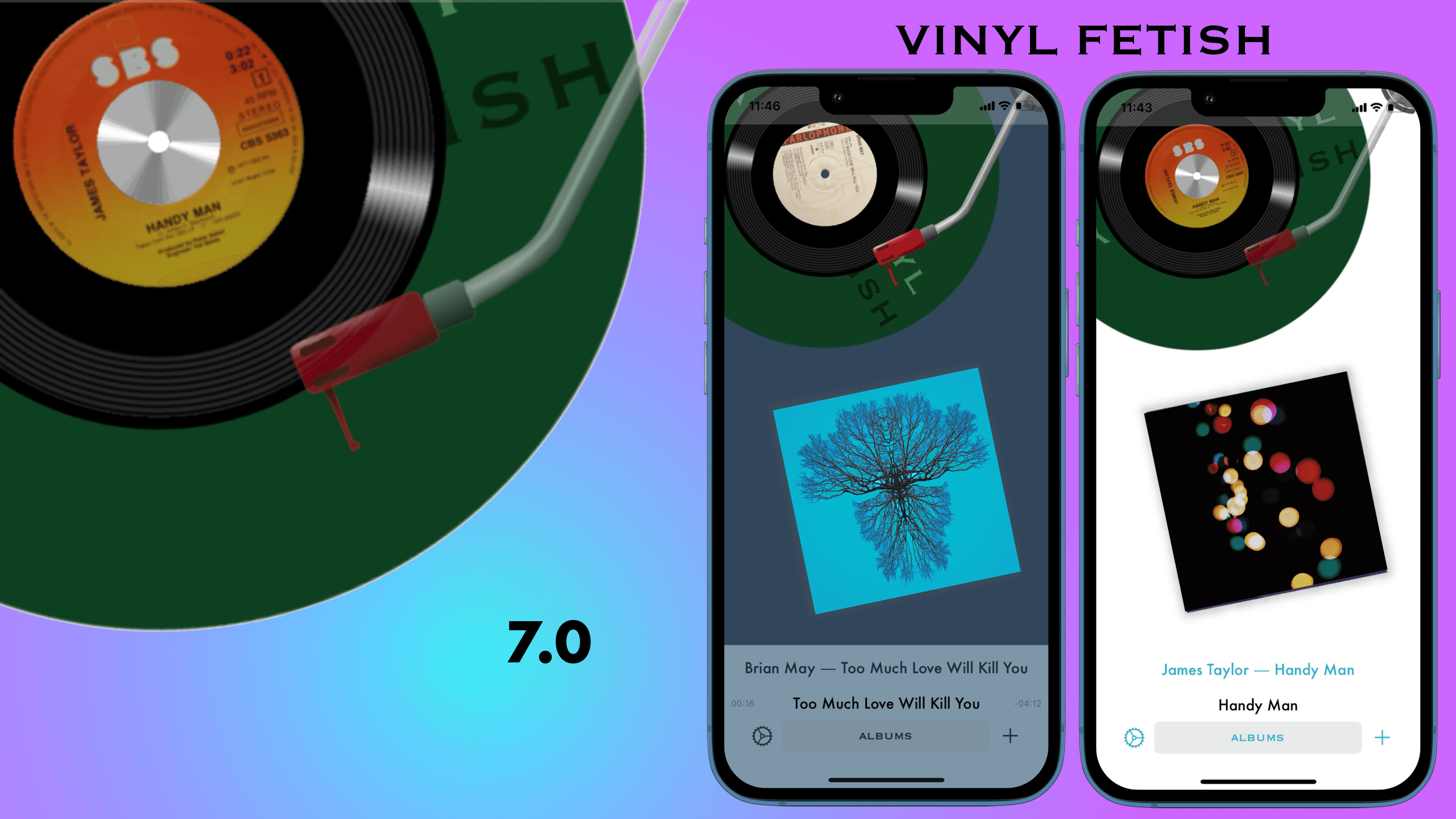 Now supporting virtual 7 inch singles
