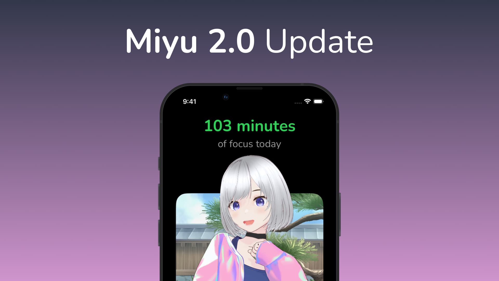 Miyu Focus Timer: New outfit, 5 new rooms, and more!