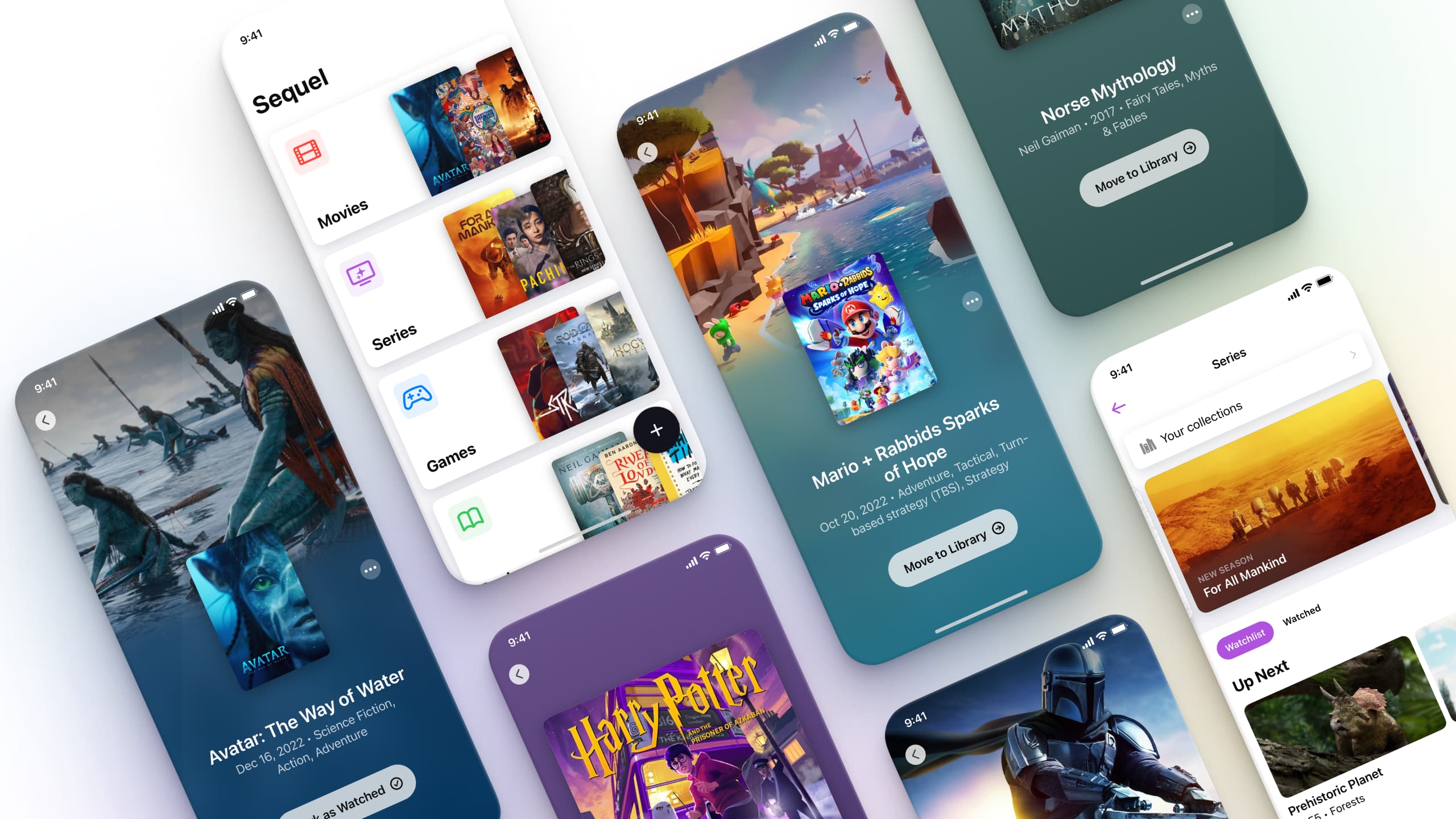 Sequel – Track TV shows, games, books & more