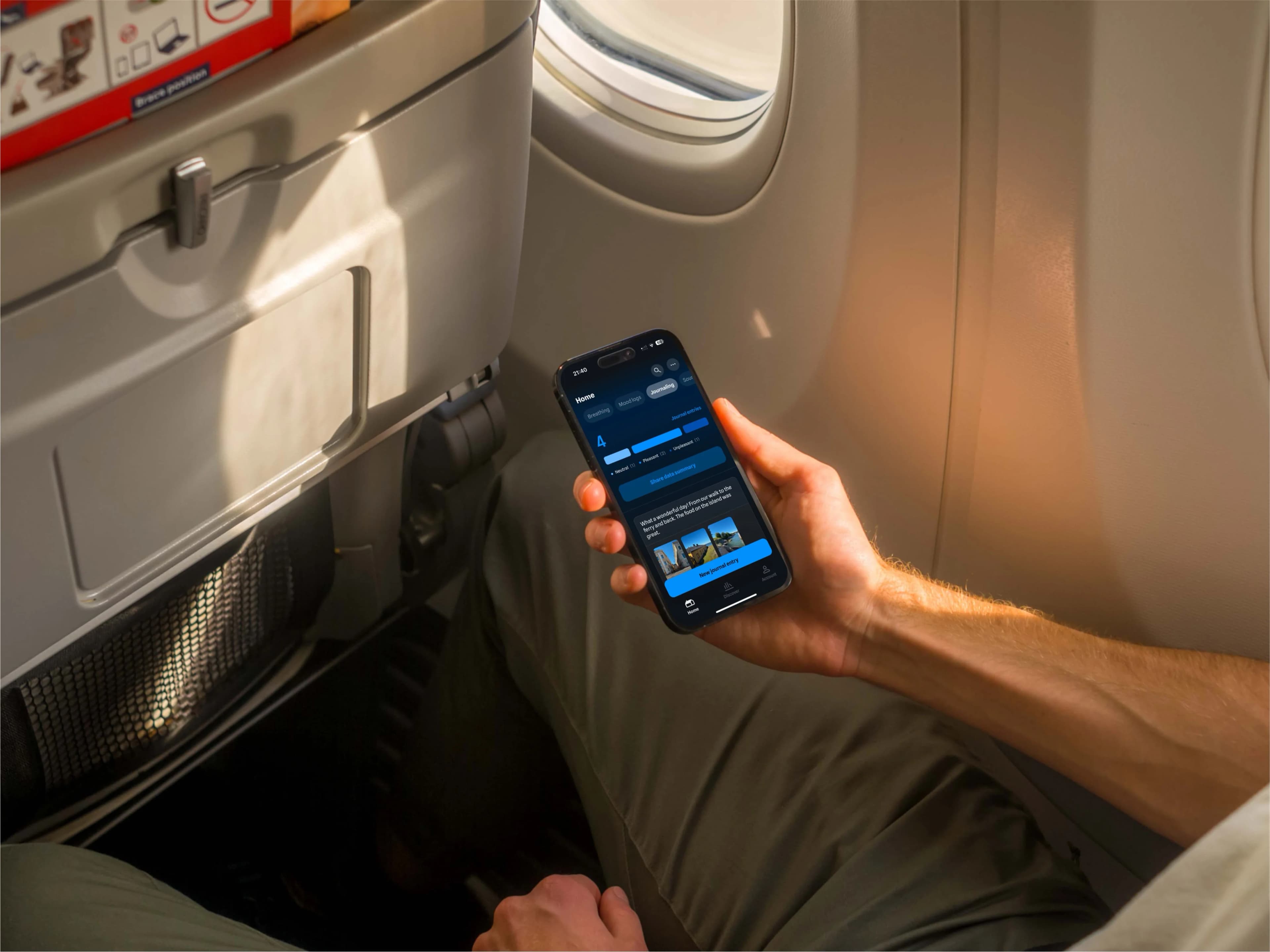 High school student develops mental health app - Nomadful