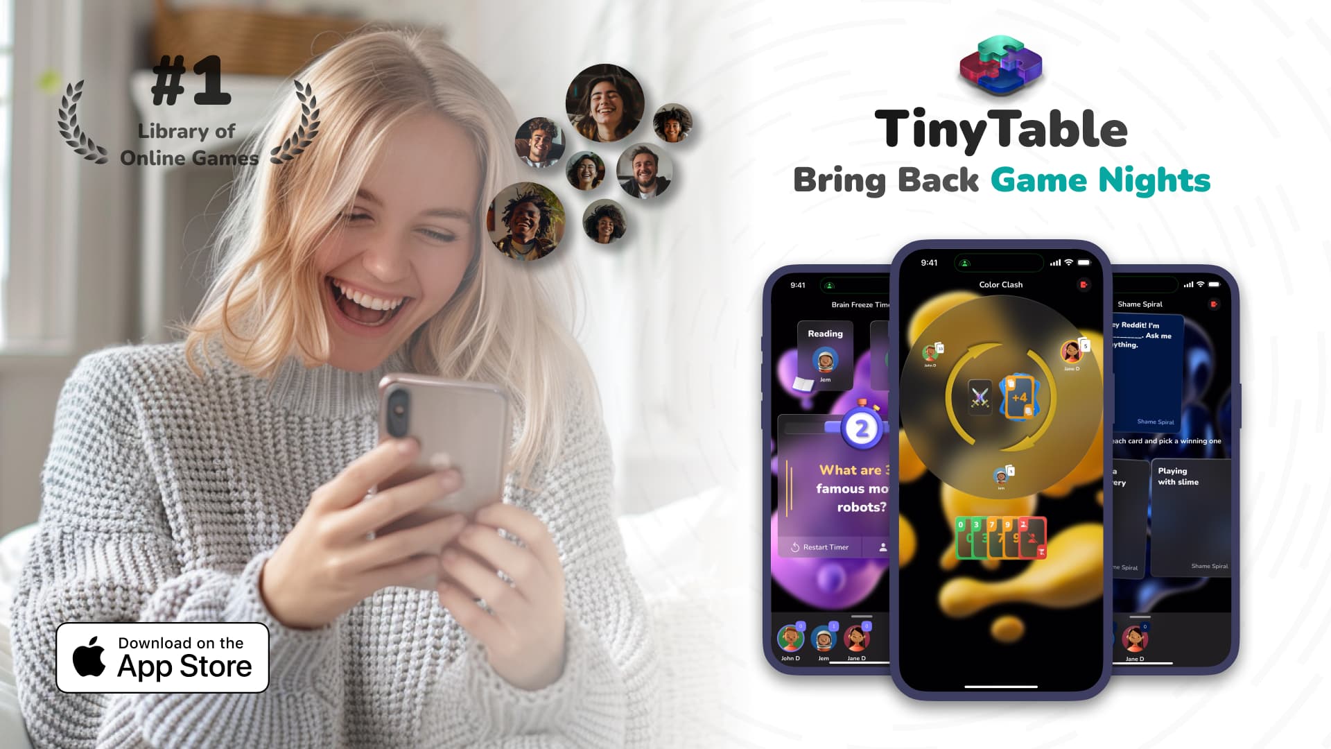 TinyTable 2.0 - Bringing Game Nights Back, Anytime, Anywhere!