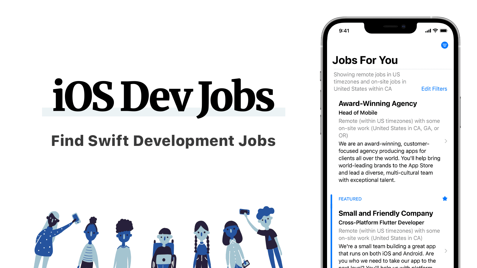 iOS Dev Jobs goes native with apps for iOS and macOS
