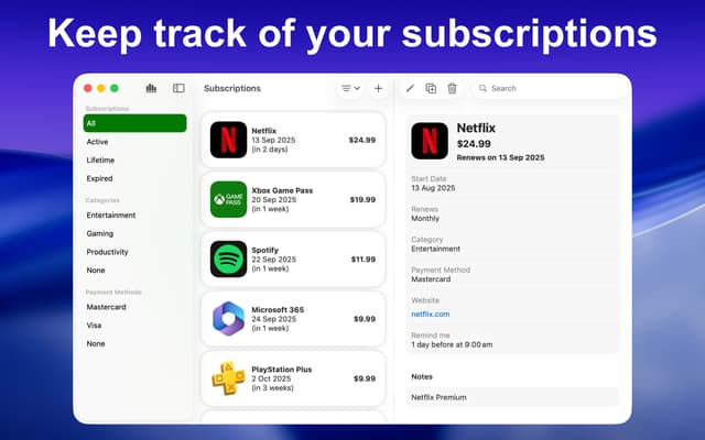 Introducing SubManager 1.7 with Liquid Glass